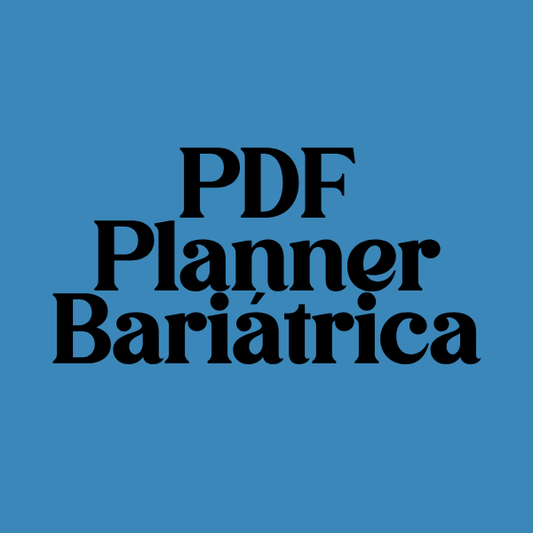 Planner Bariátrica - Mi día a día bariátrico