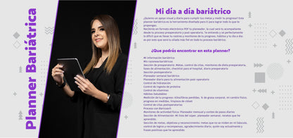 Planner Bariátrica - Mi día a día bariátrico